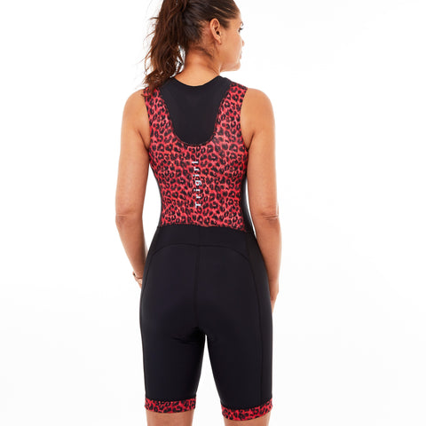 RITZY Triathlonanzug mit Sport-BH, Lila Galaxis - L